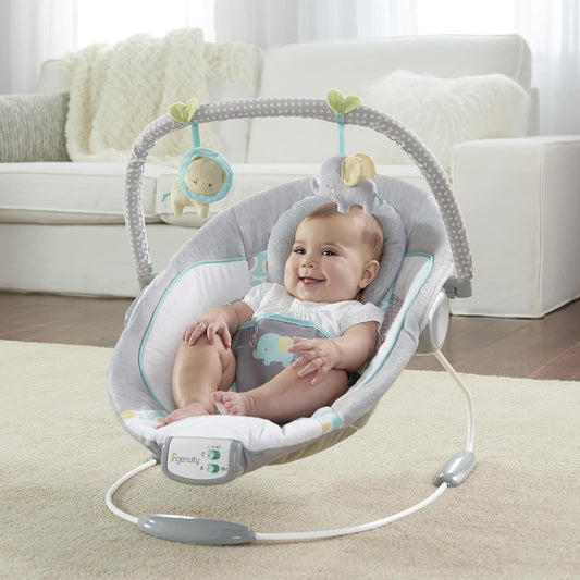 Baby Bouncer Infant Seat with Soothing Vibrations