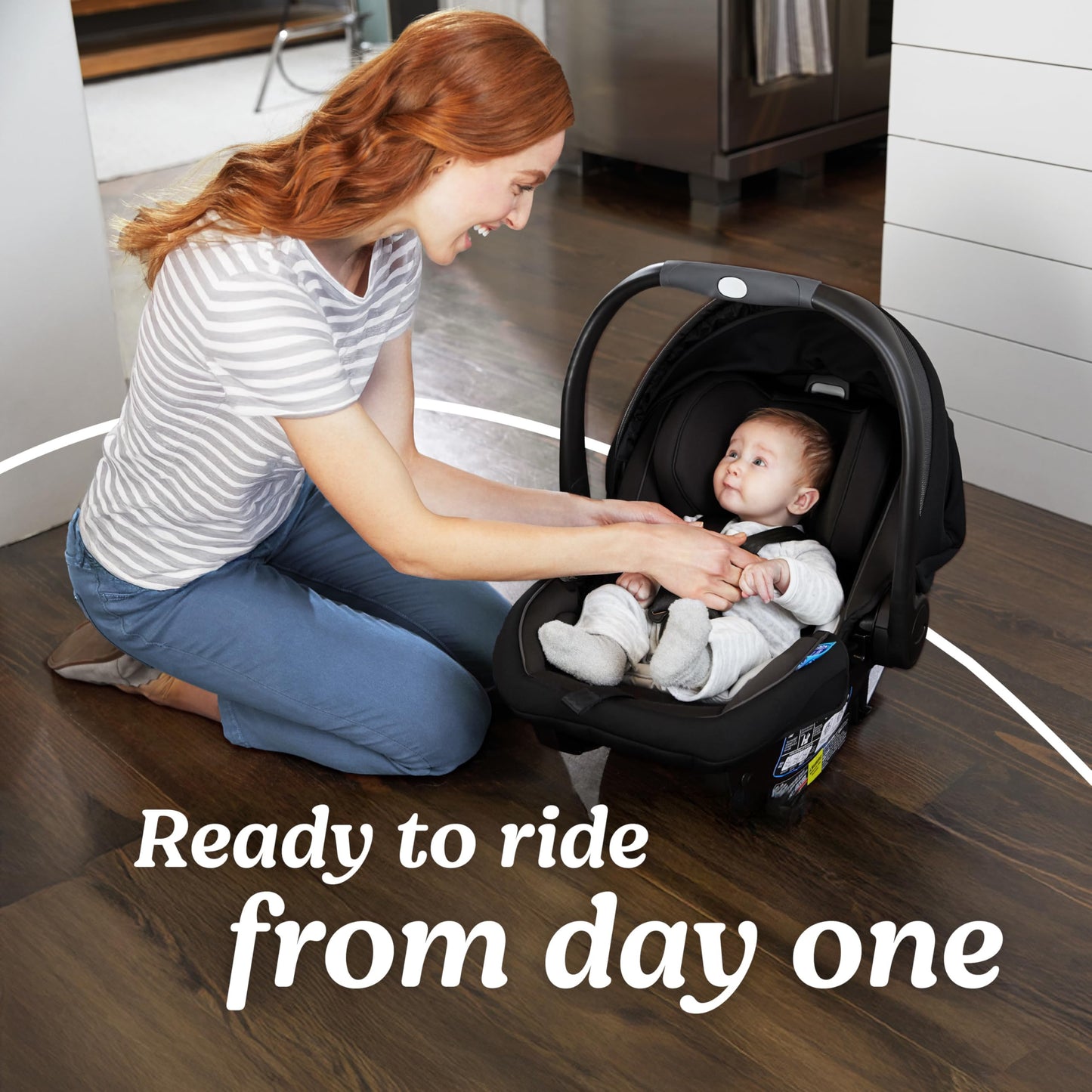 Graco SnugRide SnugFit Infant Car Seat Anti Rebound Bar for Safety