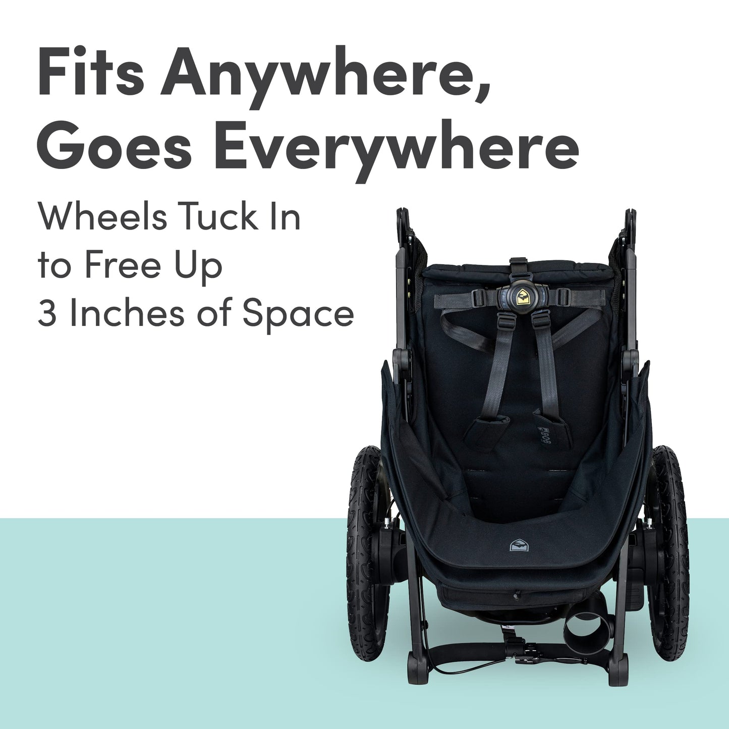 Wayfinder Jogging Stroller With Independent Dual Suspension