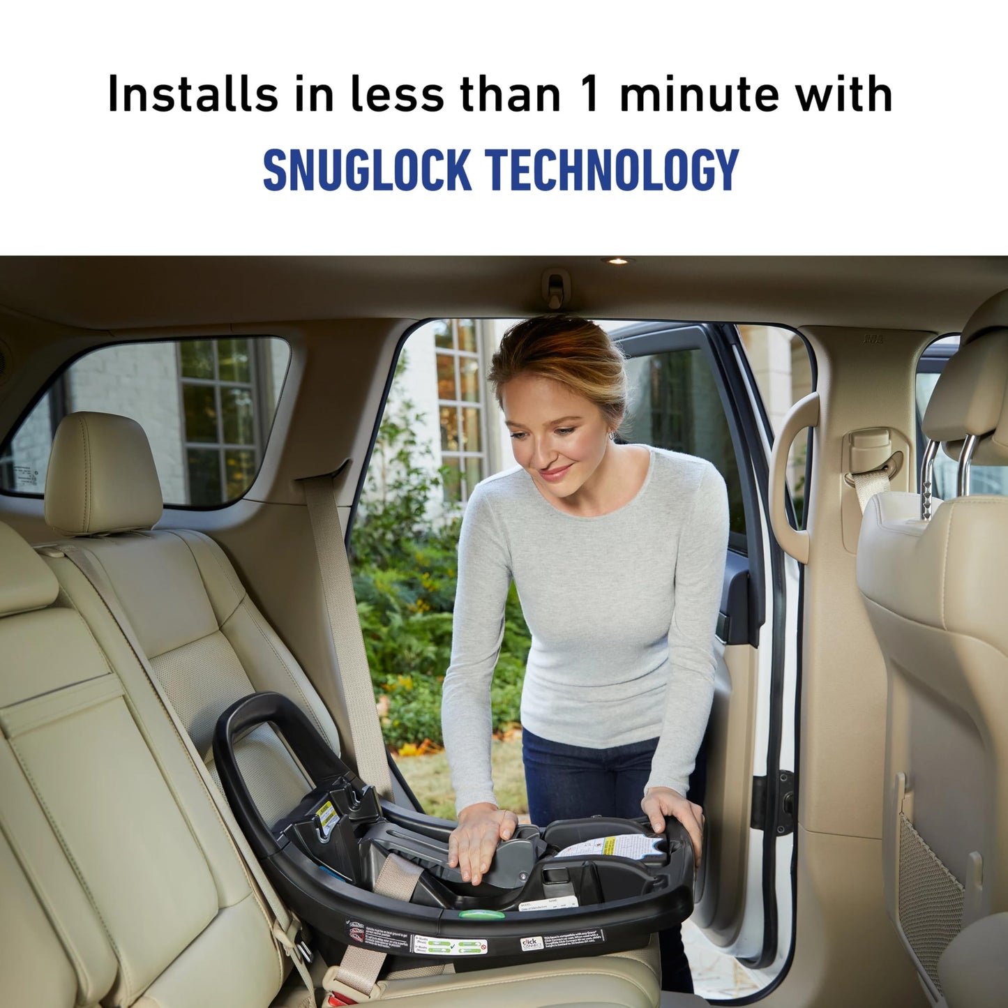 Graco SnugRide SnugFit Infant Car Seat Anti Rebound Bar for Safety