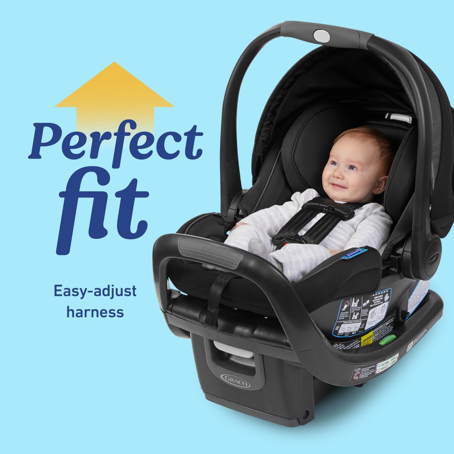 Graco SnugRide SnugFit Infant Car Seat Anti Rebound Bar for Safety