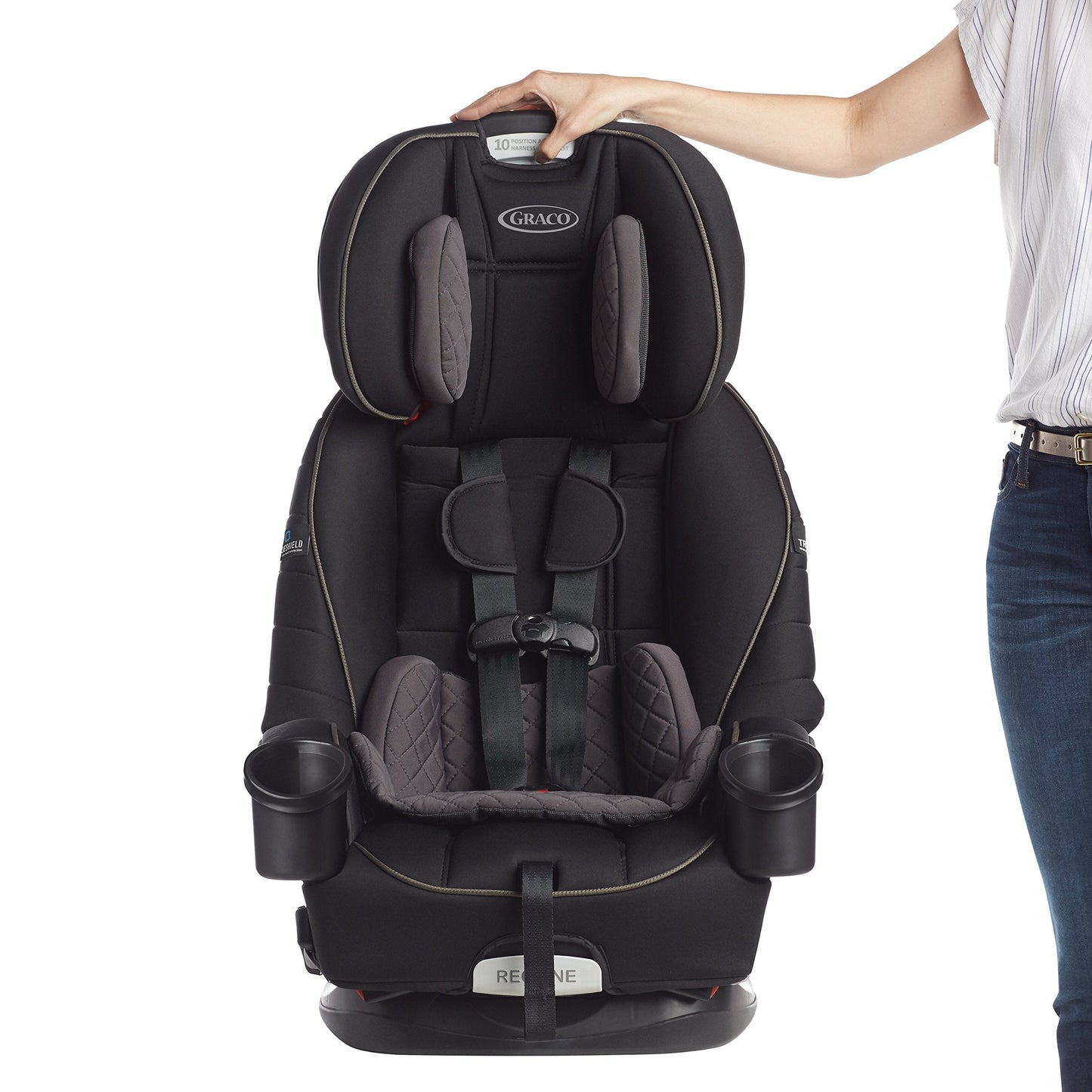Graco 4Ever DLX 4in1 Car Seat 10 Years Of Use From Infant To Toddler For Safe AllInOne Growth