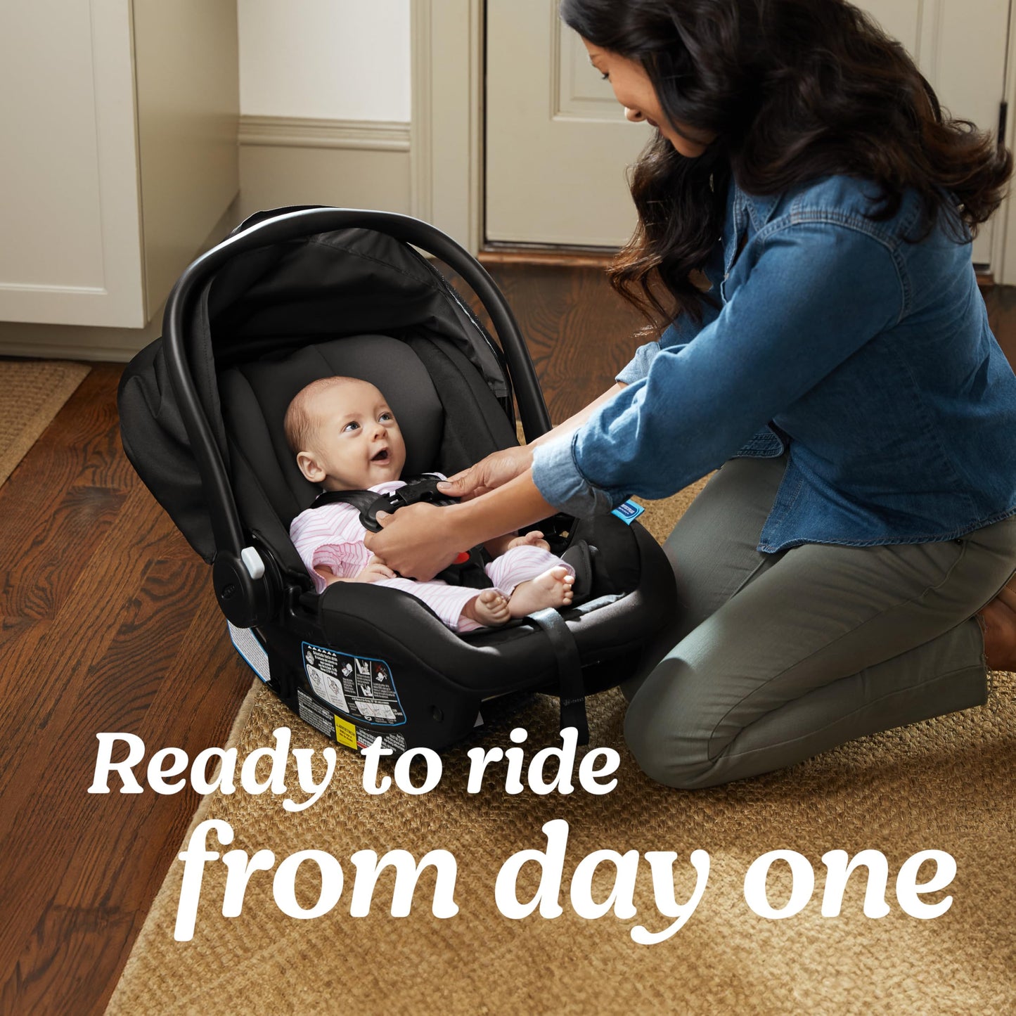 Graco SnugRide SnugFit Infant Car Seat Anti Rebound Bar for Safety