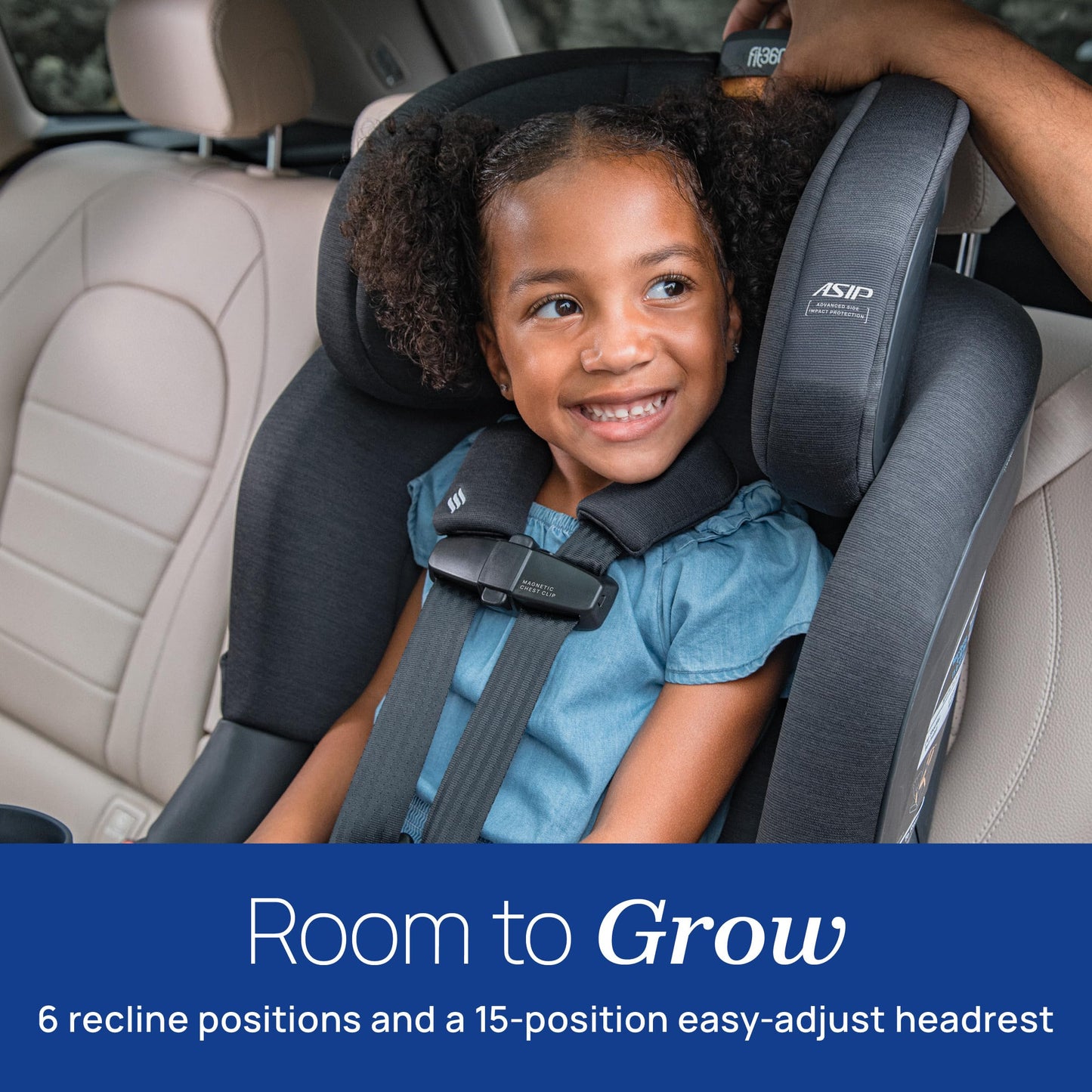 Chicco Fit360 ClearTex Rotating Convertible Car Seat With 360 Degree Rotation And Lever Lock System Obsidian Black