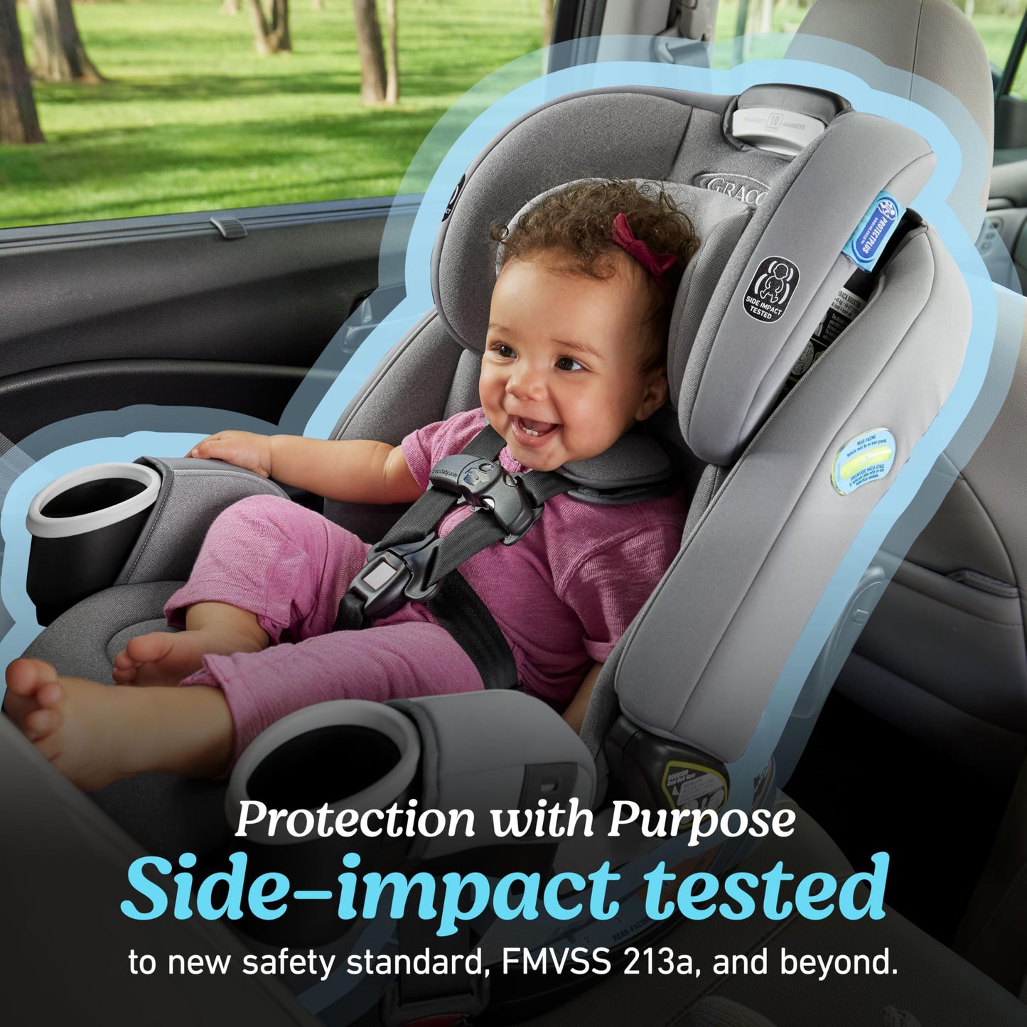Graco 4Ever DLX 4in1 Car Seat 10 Years Of Use From Infant To Toddler For Safe AllInOne Growth
