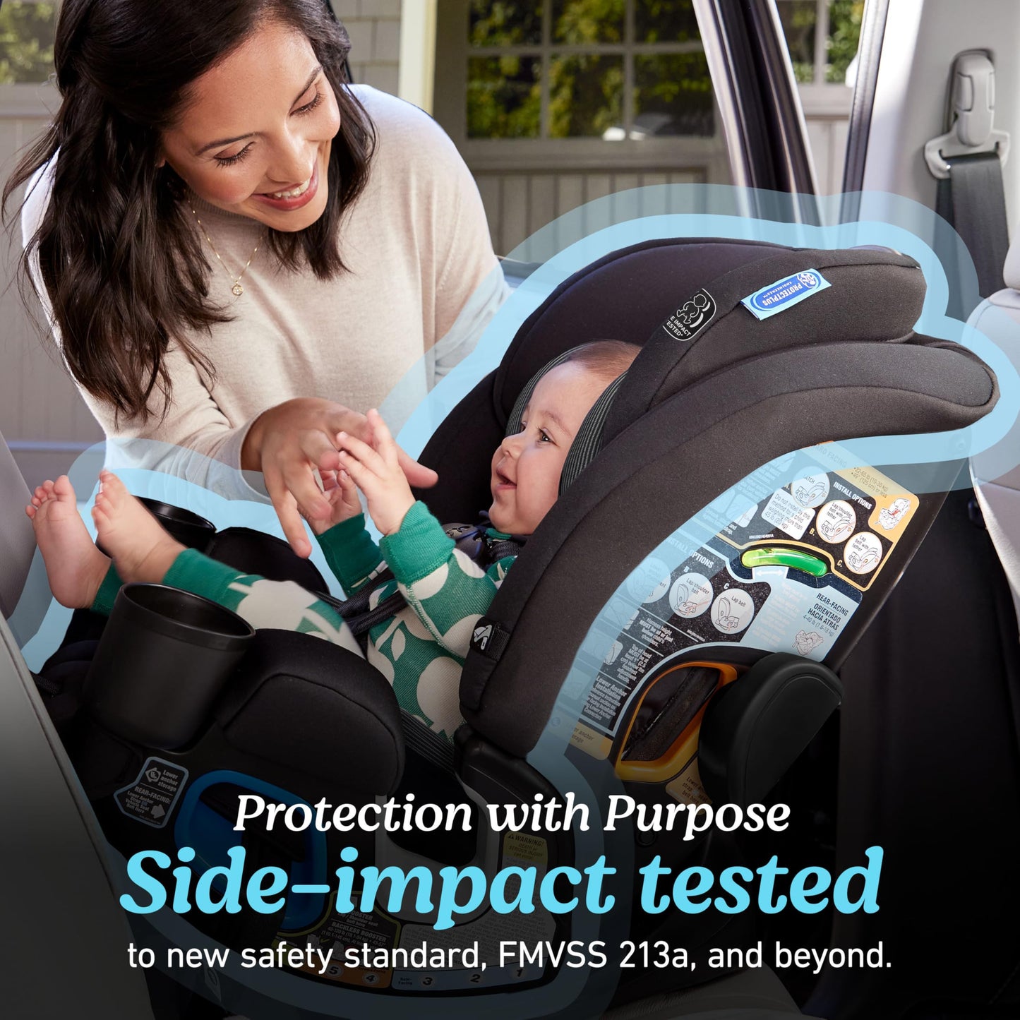 Graco 4Ever DLX 4in1 Car Seat 10 Years Of Use From Infant To Toddler For Safe AllInOne Growth