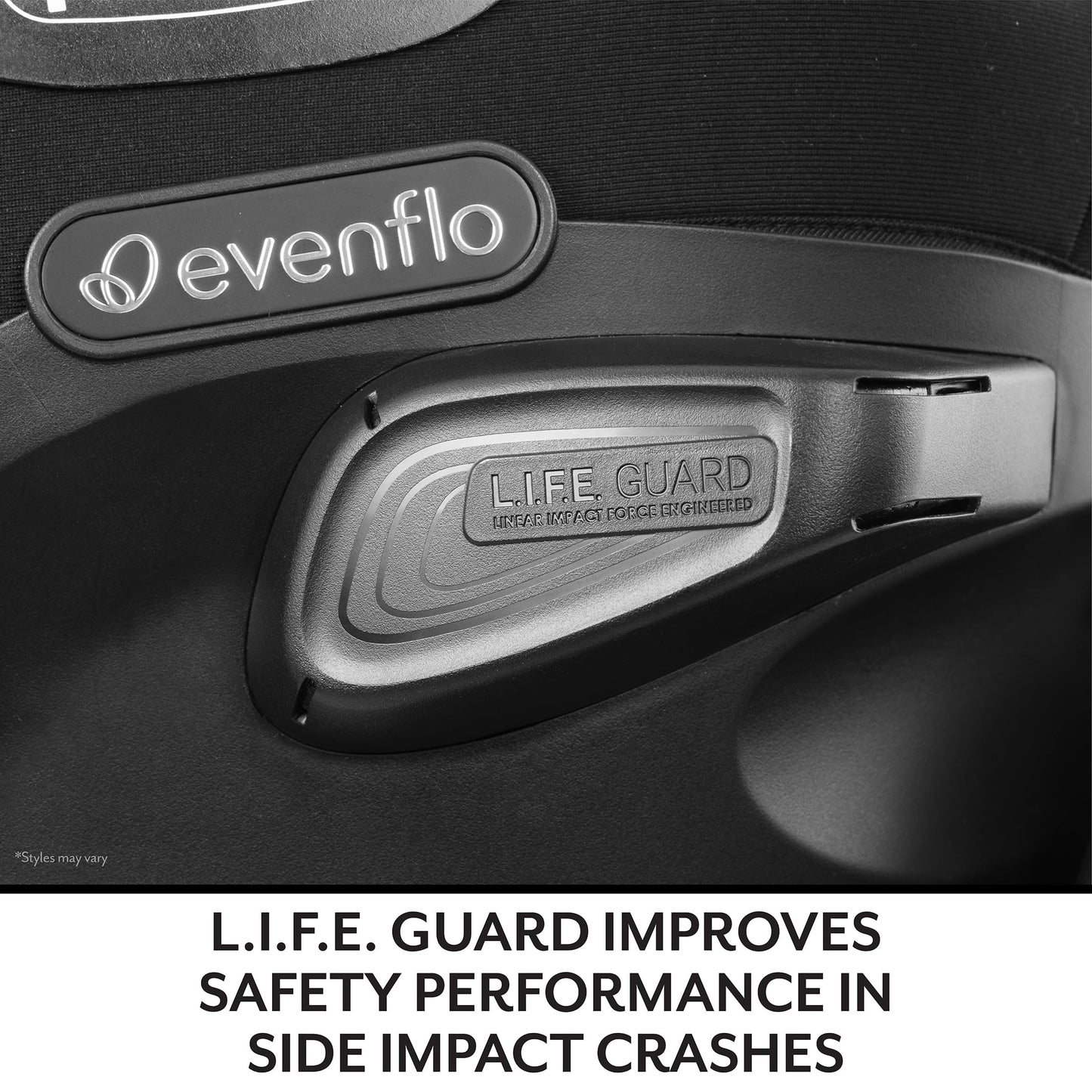 Evenflo Revolve360 Extend Rotational All In One Convertible Car Seat with 360 Degree Rotation and Extended Rear Facing