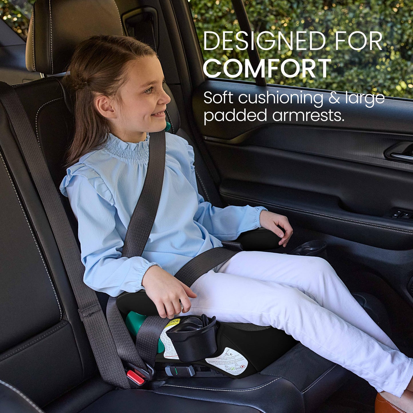 Britax Skyline Belt Positioning Booster Car Seat 2 Stage Design For Growing Kids Dusk Color