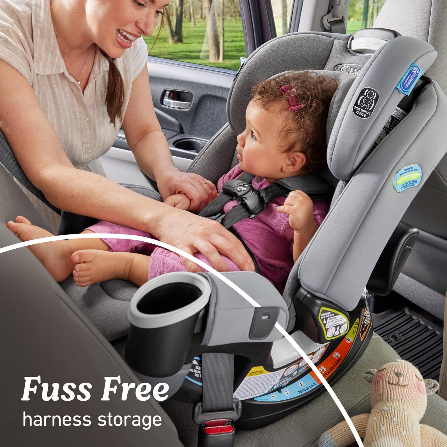 Graco 4Ever DLX 4in1 Car Seat 10 Years Of Use From Infant To Toddler For Safe AllInOne Growth