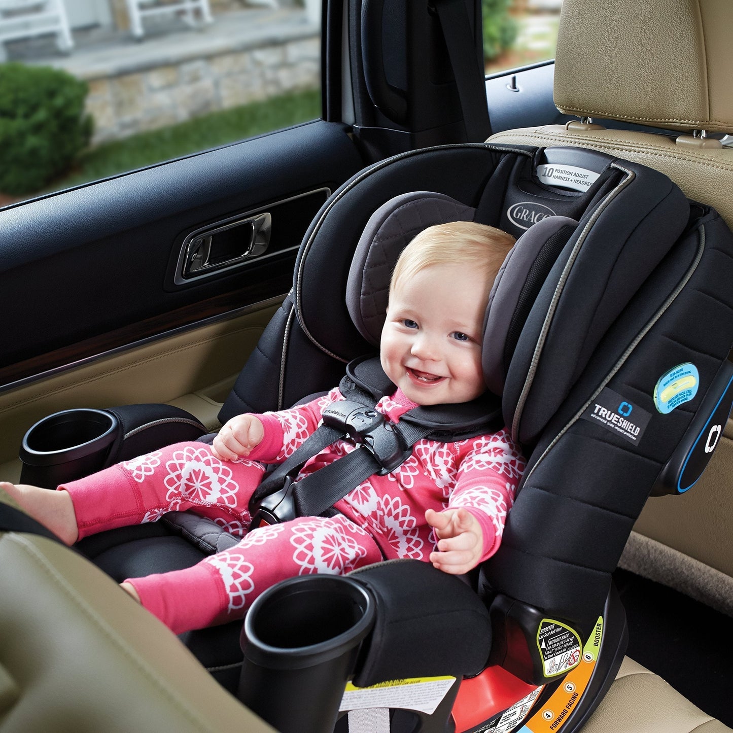 Graco 4Ever DLX 4in1 Car Seat 10 Years Of Use From Infant To Toddler For Safe AllInOne Growth