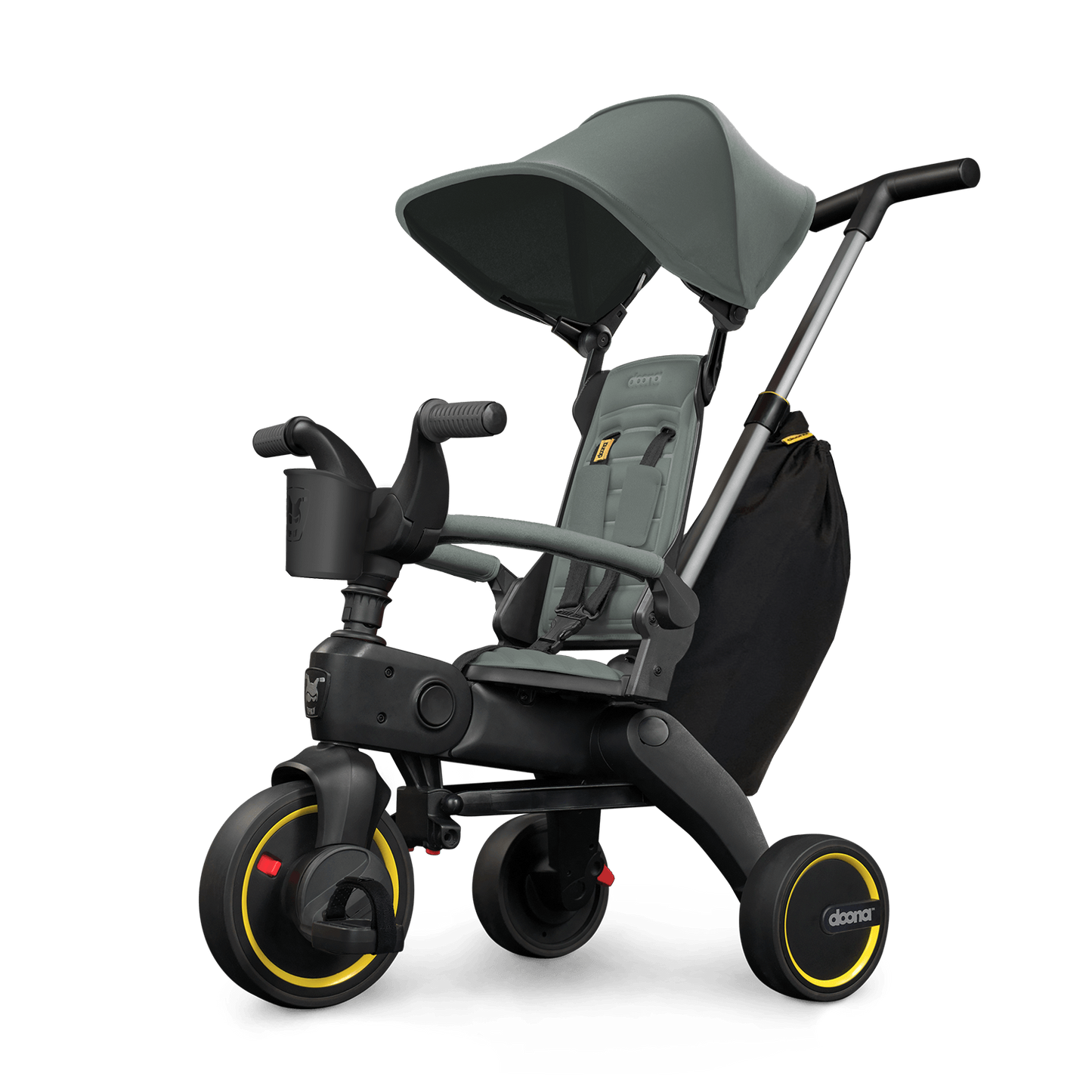 Doona Liki Trike S3 - Compact Foldable Toddler Trike With Stroller To Trike Transition For Travel