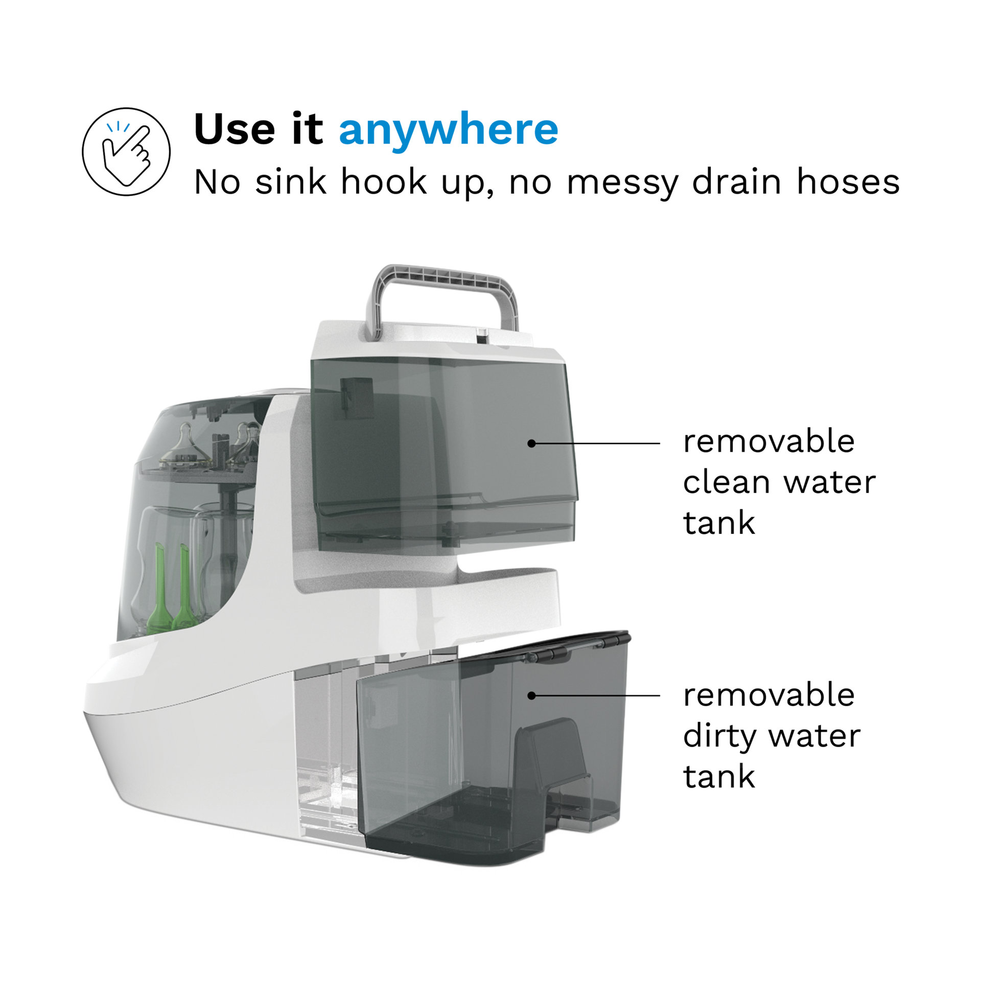 Baby Brezza Bottle Washer Pro