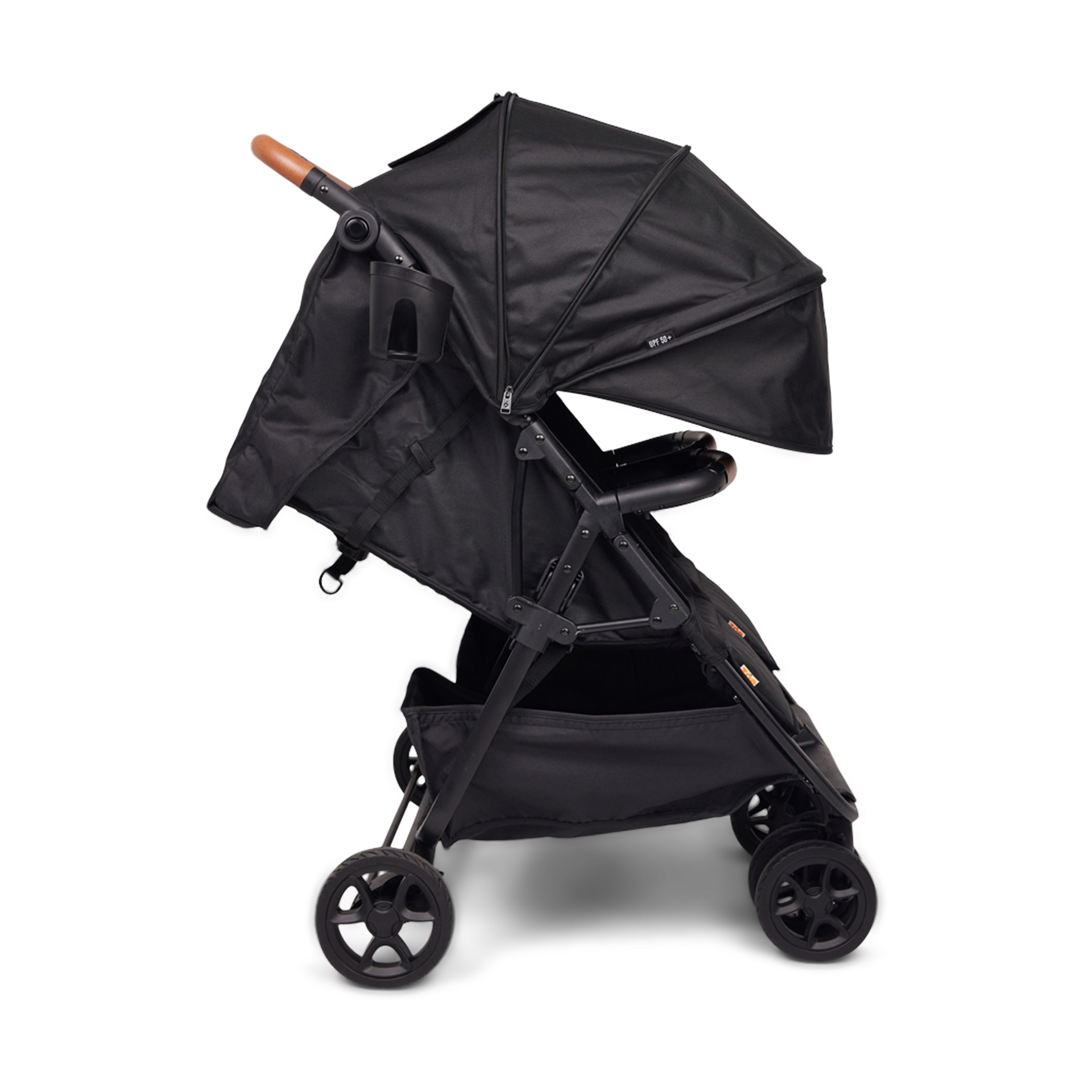 Zoe Twinᵛ² Double Stroller - Black