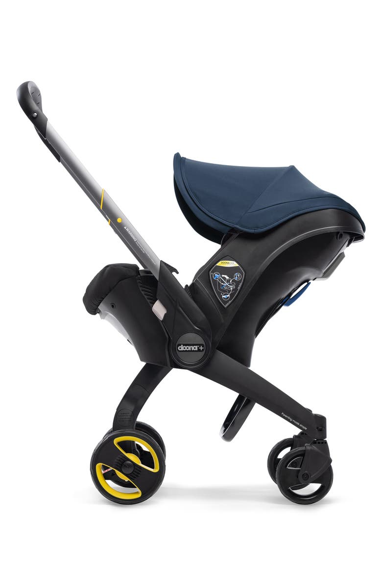 NovaBaby Convertible Infant Car Seat And Compact Stroller System With Base - Air Travel Certified For Easy Airports