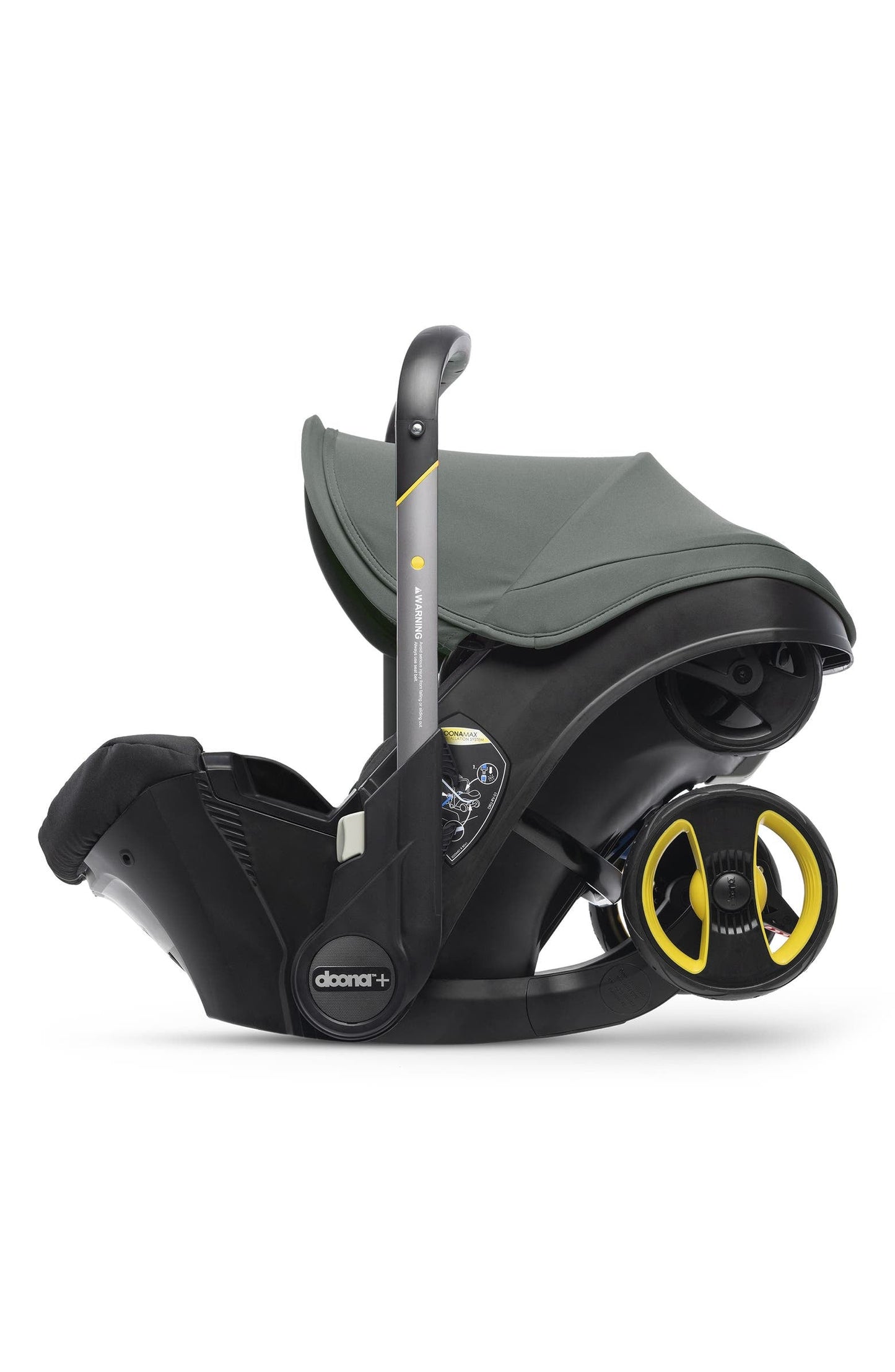 NovaBaby Convertible Infant Car Seat And Compact Stroller System With Base - Air Travel Certified For Easy Airports
