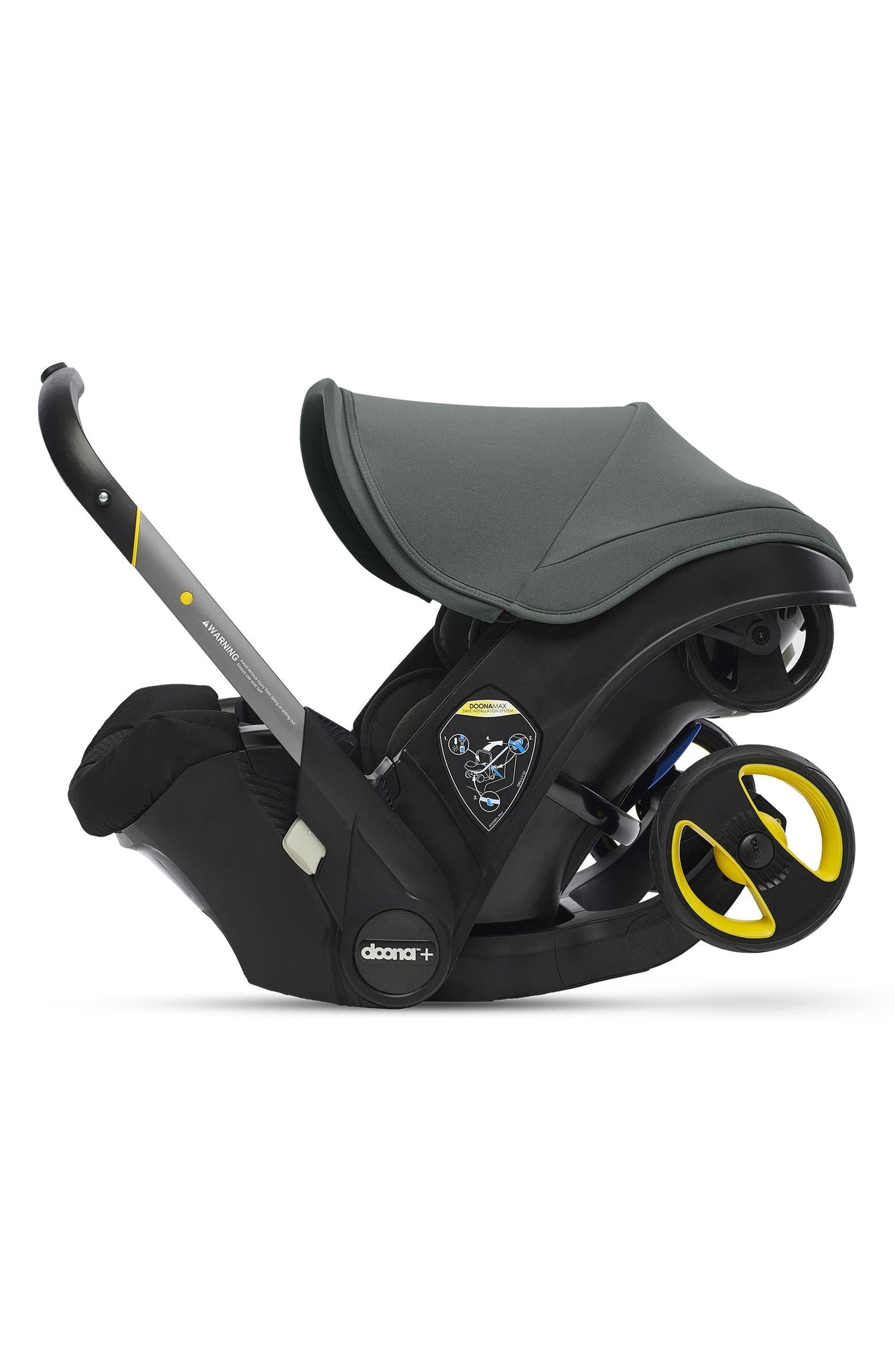 NovaBaby Convertible Infant Car Seat And Compact Stroller System With Base - Air Travel Certified For Easy Airports