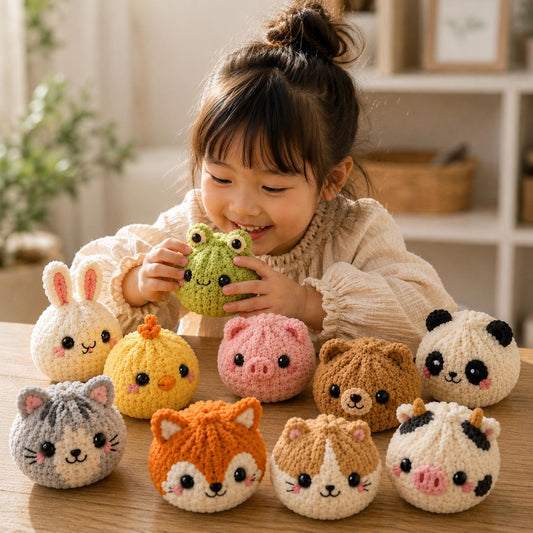 Animal Dumpling Amigurumi Crochet Pattern Bundle PDF