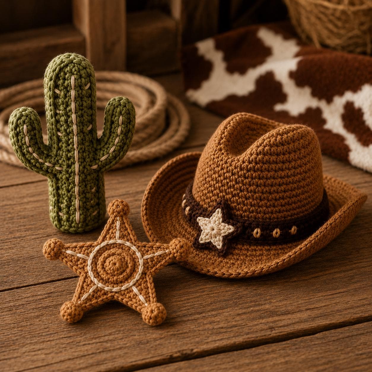 Cowboy Baby Boots Crochet Pattern PDF