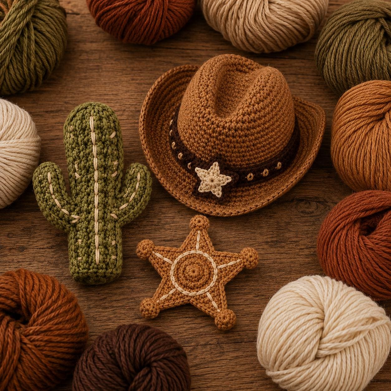 Cowboy Baby Boots Crochet Pattern PDF