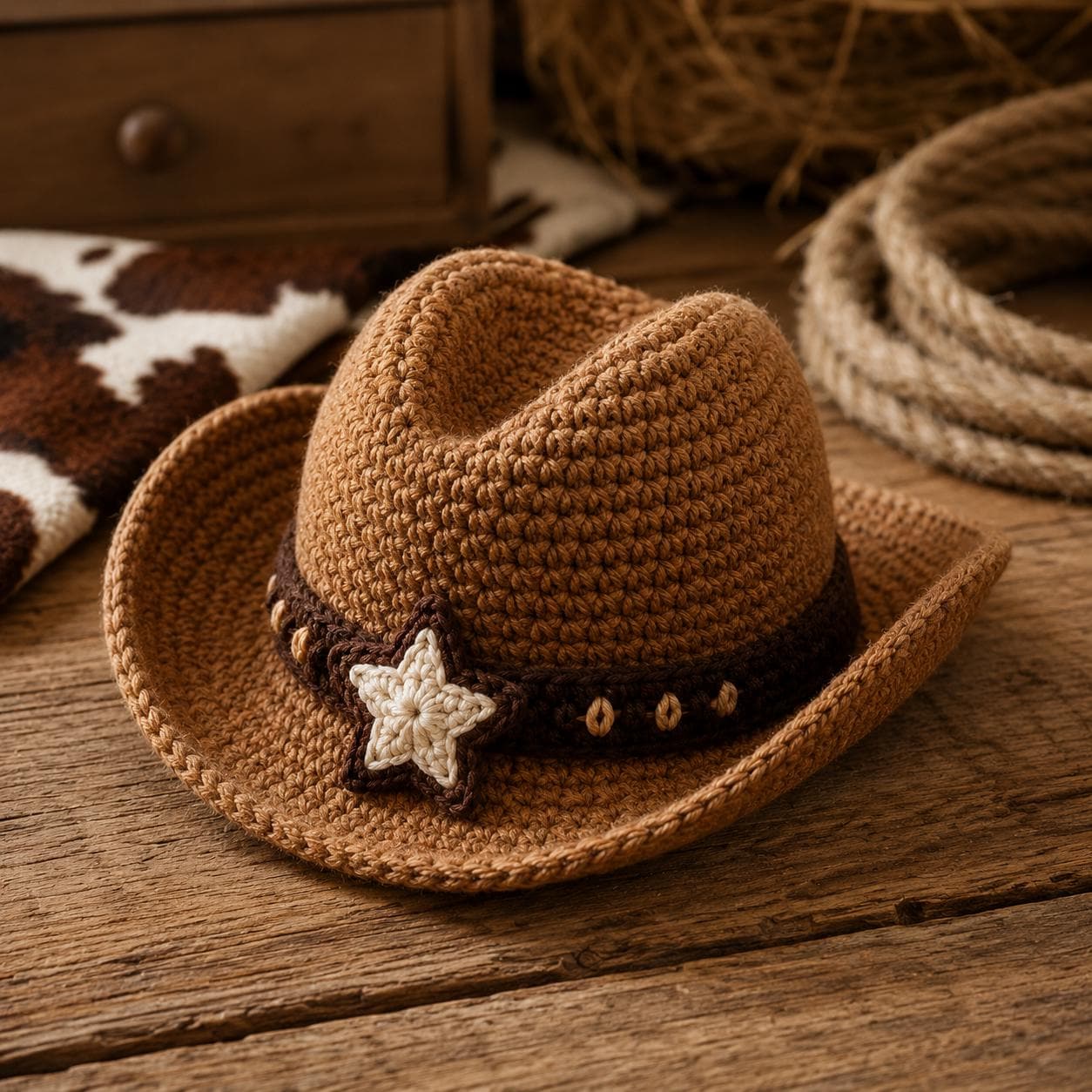 Cowboy Baby Boots Crochet Pattern PDF